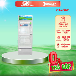 VH-408WL - Tủ Mát SANAKY 340 Lít VH-408WL - Bảo hành chính hãng - Miễn phí giao HCM