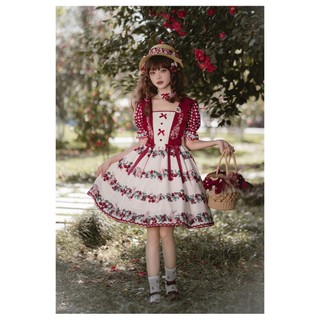 [Vui lòng nhắn tin shop trước khi đặt đơn] ĐẦM LOLITA OP MIDSUMMER ORCHARD 5643