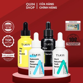 Tinh chất sáng da, giảm dầu mụn, chống lão hóa tia'm vita b3 source, pore minimizing 21, hyaluronic water, vita a serum