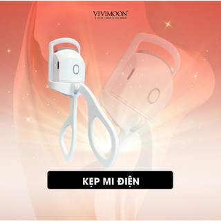 Máy uốn mi điện VIVIMOON 2 chế độ nhiệt giúp kẹp mi dễ dàng tiện lợi