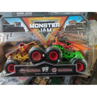 Set 2 monster jam tỉ lệ 1:64 fullbox