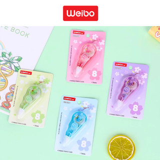 Bút xóa kéo Weibo 3m họa tiết hoa Anh Đào