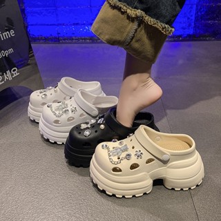 Dép cross dép bánh mì cao 6CM dành cho nữ đế dày chất EVA mẫu mới kèm STICK thời trang mùa hè 2024 ( 305 )