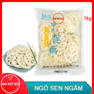 Ngó sen/củ sen thái lát 1kg