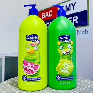 Tắm gội suave kids 3in1 1180ml