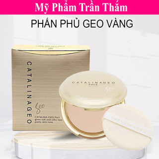 Phấn Phủ Geo Vàng Siêu Mịn , Kiềm Dầu Tốt