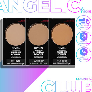 Phấn Phủ Revlon, Phấn Phủ Kiềm Dầu Che Khuyết Điểm Dạng Nén Revlon Photoready Blurring Powder 7.1g