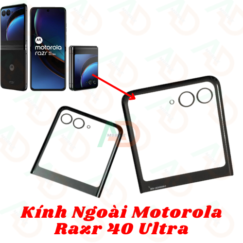 AD mặt kính Motorola Razr 40 Ultra , kính dùng ép cho motorola razr 40 ultra