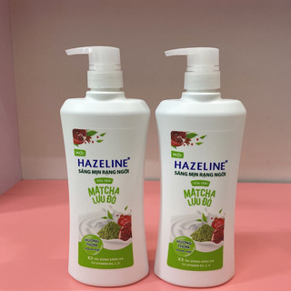 Sữa Tắm Hazeline Matcha & Lựu Đỏ 670ml