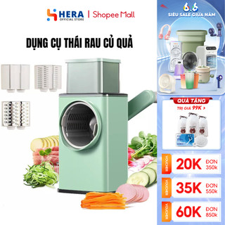 Dụng Cụ Thái Rau Củ Quả Đa Năng 4 in 1 GODWELL - An Toàn Thực Phẩm Chất LiệuThép Không Gỉ Sắc Bén