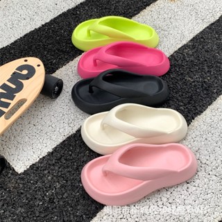 Dép xỏ ngón nữ đế dày 3 cm, dép tông chất liệu EVA đi biển chống trơn trượt siêu nhẹ