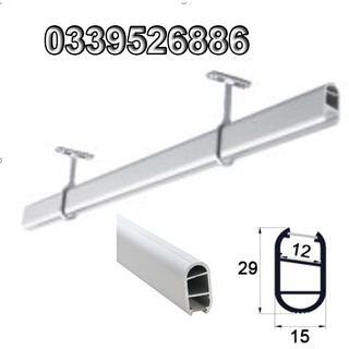 Thanh suốt treo tủ quần áo,thanh suốt áo gắn đèn led 12v