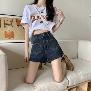 Quần Jean Short Nữ. quần short bò nữ mùa Hè Mỏng Thiết Kế Cảm Giác Kích Thước Lớn Chân Rộng Ôm Hơn Nhìn Cao Cấp  Q55