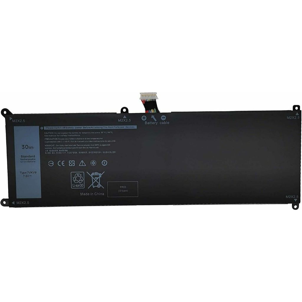Pin ZIN Dell XPS 12 9250 Latitude 12 7275 9TV5X 7VKV9