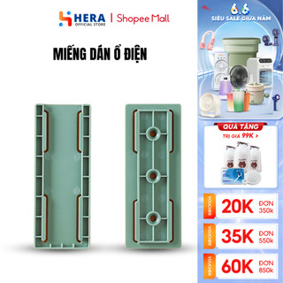 Miếng Dán Tường Treo Ổ Cắm Điện, Dùng Cố Định Vật Dụng Trong Nhà an toàn cho bề mặt tường MDT01