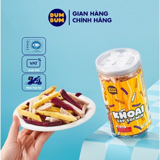 Khoai sấy mix 3 vị 250g DumBum đồ ăn vặt Hà Nội