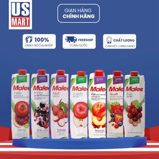 Nước ép trái cây malee 1l