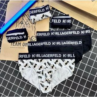 [ CHÍNH HÃNG ] QUẦN LÓT NAM KARL LAGERFELD IKONIK SET 3 CÁI KIỂU TAM GIÁC