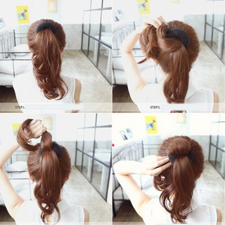Độn phồng tóc bộ 3 chiếc KUN chuyên làm tóc