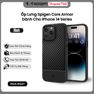 Ốp lưng spigen dành cho iphone 14 pro/14 promax core armor công nghệ chống sốc đệm khí