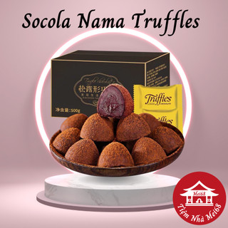 Nama Tươi Truffles - Socola Nama Truffles  - Hộp 500gr Chính Hãng Bibizan - tiemnhamei68