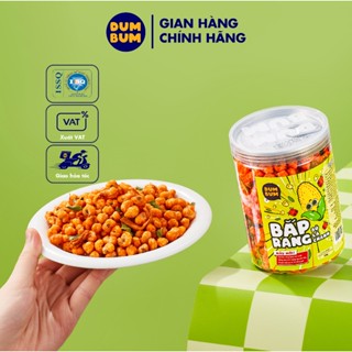 Bắp sấy giòn bò khô lá chanh DumBum đồ ăn vặt Hà Nội 250g
