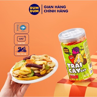 Trái cây sấy , hoa quả sấy 200g DumBum đồ ăn vặt Hà Nội