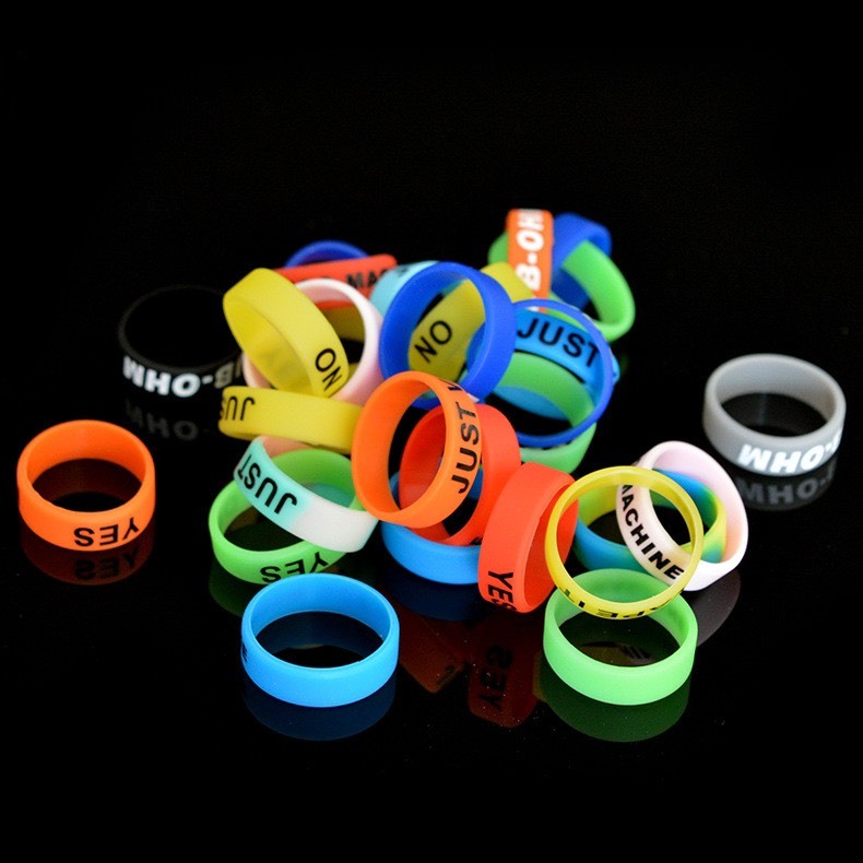 [Combo 10c,20c] Vòng Nhẫn Silicon Chống Trơn Trượt Cho Cần Câu cá, Ná Cao Su Tiện Lợi