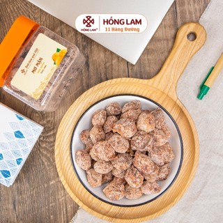 Ô mai mơ mặn hồng lam - vị chua mặn - hộp 200gr, 300gr