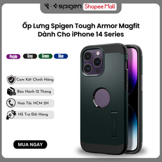 Ốp Lưng Spigen Dành Cho Iphone 14 Pro Max Tough Armor Magfit