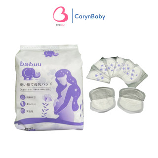 Gói 100 miếng lót thấm sữa Babuu Nhật Bản tiện dụng cho mẹ
