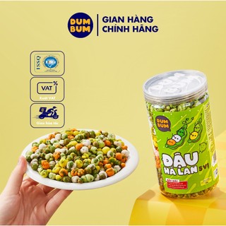 Đậu hà lan 5 vị wasabi phô mai tỏi ớt sữa rau củ DumBum đồ ăn vặt 350g