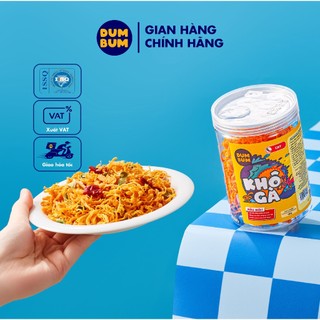 Khô gà lá chanh cay 160g DumBum đồ ăn vặt Hà Nội