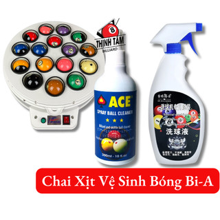 Chai xịt vệ sinh bida - lau bóng bi-a ace đa năng