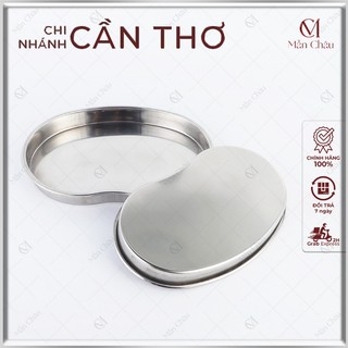 Khay hạt đậu và hũ inox đựng dụng cụ y khoa