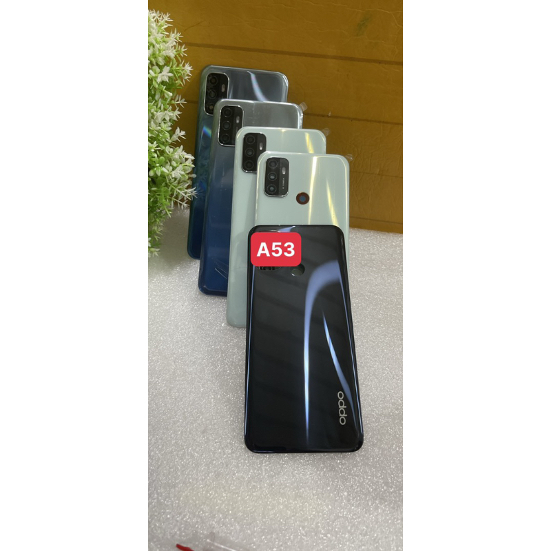 kính lưng thay thế điện thoại oppo a52/ mặc lưng oppo a53/ nắp lưng điện thoại oppo a53 zin mới