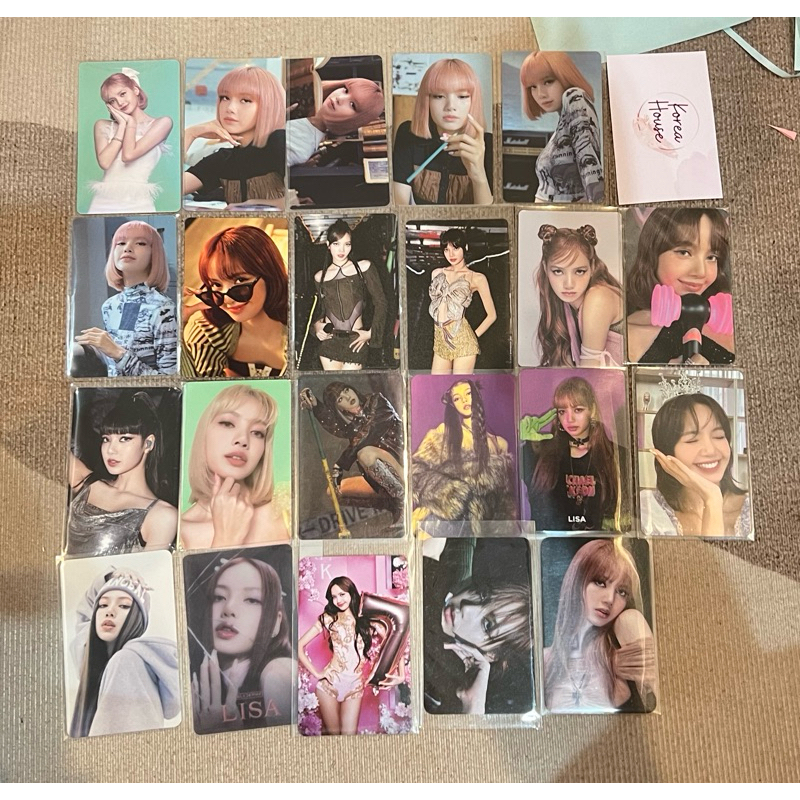 OFFICIAL PHOTOCARD- CARD LISA BLACKPINK TỔNG HỢP
