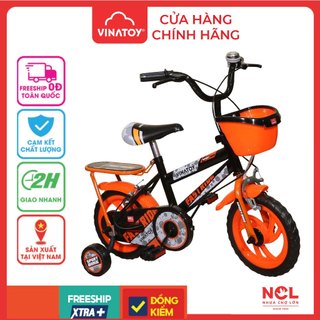 Xe Đạp Trẻ Em Nhựa Chợ Lớn 12 inch K108 Cho Bé Từ 2 đến 4 Tuổi