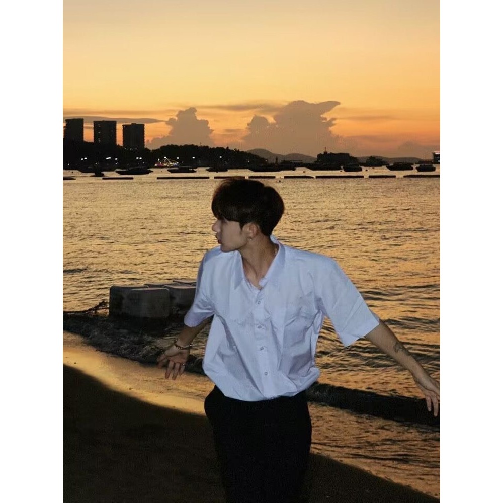 Áo sơ mi ngắn tay Judas Shop chất vải thoáng mát cao cấp