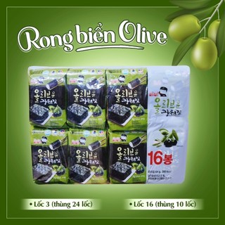 Rong biển ăn liền Olive Hàn Quốc - Rong biển cho bé từ 1 tuổi. Date 3/2025 - Sweet Baby House