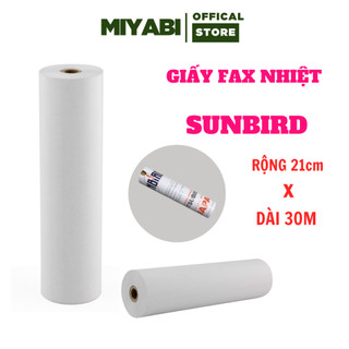 Giấy Fax nhiệt Sunbird sakura nhật bản cà số khung xe