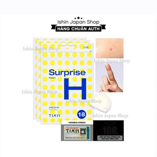 Miếng dán mụn tiam vô hình hỗ trợ giảm mụn hiệu quả trong 6h tiam surprise h patch