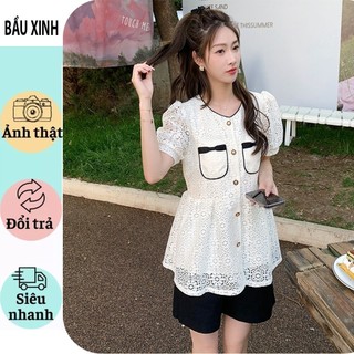 Áo bầu thời trang thiết kế công sở