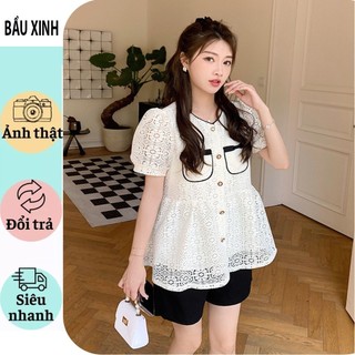 Áo bầu thời trang thiết kế công sở