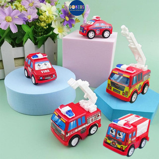 Bộ xe ô tô đồ chơi mini cứu hỏa , cảnh sát, đồ chơi cho bé, bé gái, bé trai KID0030