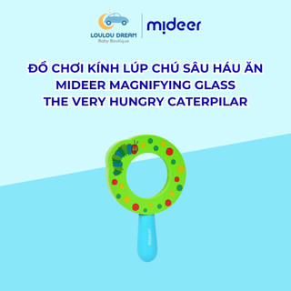 Đồ chơi kính lúp chú sâu háu ăn Mideer Magnifying Glass The Very Hungry Caterpilar