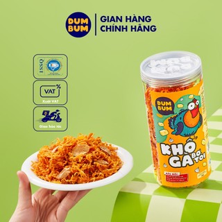 Khô gà bơ tỏi DumBum 280g, đồ ăn vặt Hà Nội