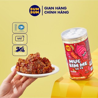 Mực rim me sa tế DumBum 300g đồ ăn vặt Hà Nội