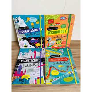 [SÁCH STEM] Usborne STEM Scribble Book - 6 Books| Bản Nhập Khẩu