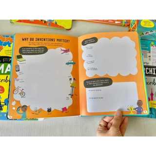 [SÁCH STEM] Usborne STEM Scribble Book - 6 Books| Bản Nhập Khẩu